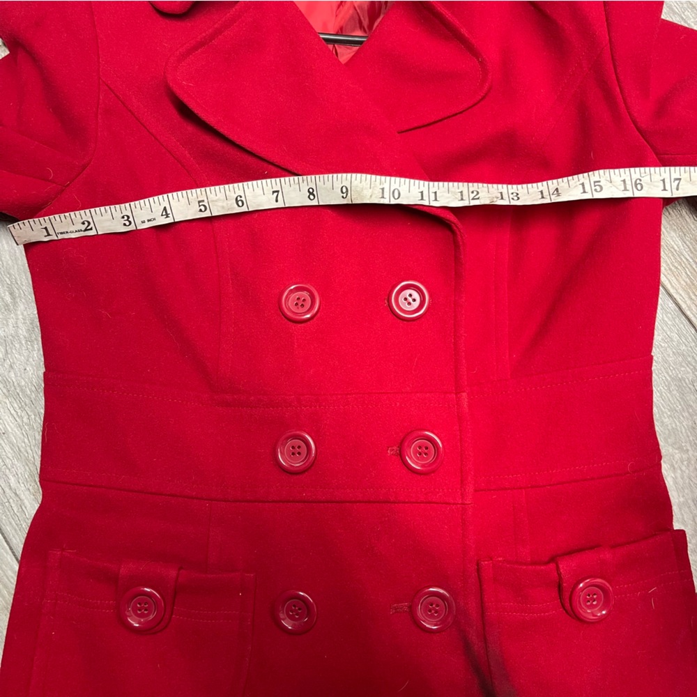 XXI Tailored Pea Coat size M - Picture 3 of 8